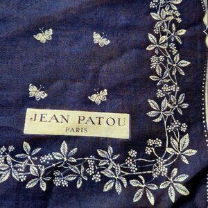 Beautiful Cotton Scarf Jean Patou